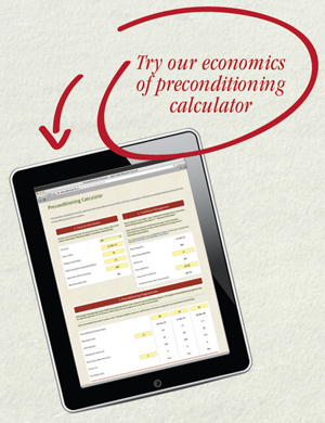 Economics of preconditioning calves calculator